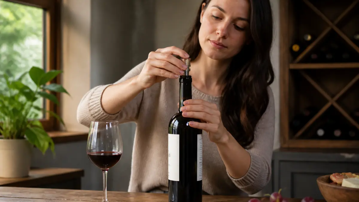 Combien de temps garder un vin ouvert sans l’abîmer ?