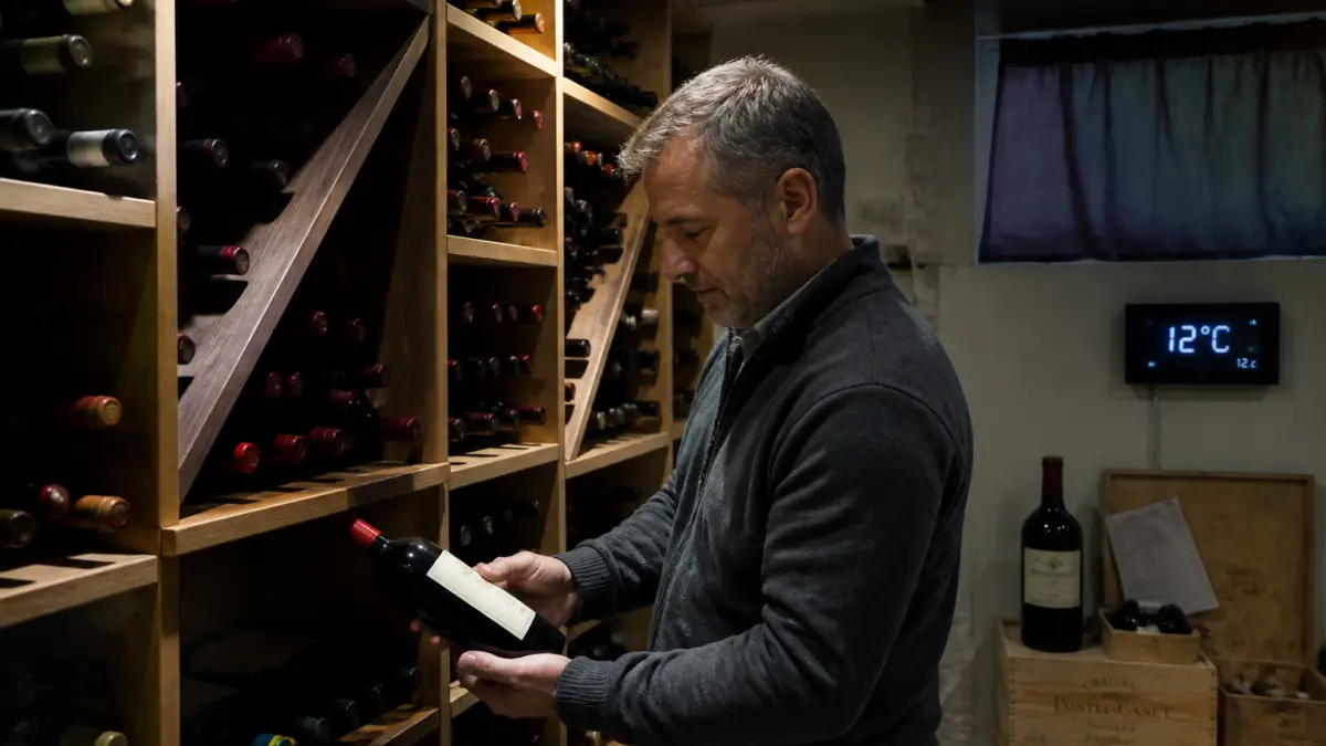 Conserver le vin : température, lumière et erreurs à éviter
