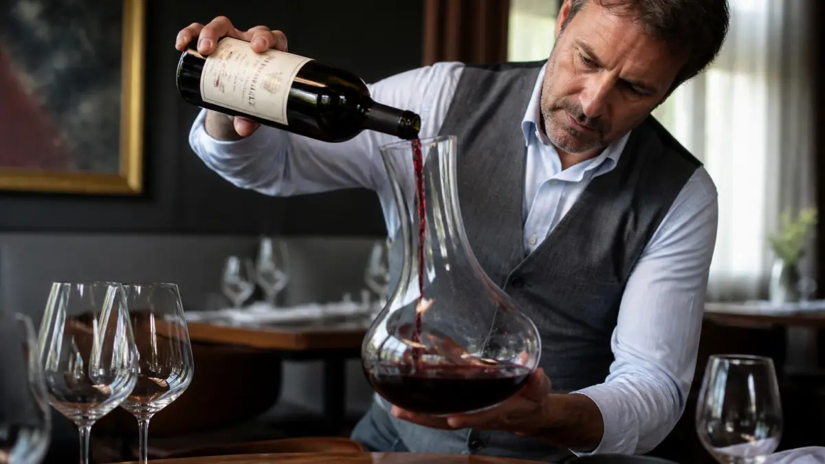 Comment décanter un vin ? Méthode, timing et erreurs