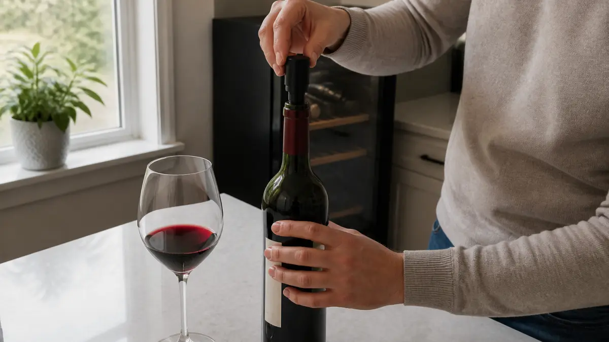 Comment conserver une bouteille de vin ouverte ? Durées et astuces