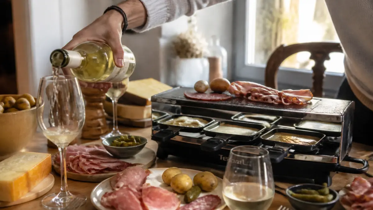 Quel vin avec une raclette ? Les accords qui fonctionnent vraiment