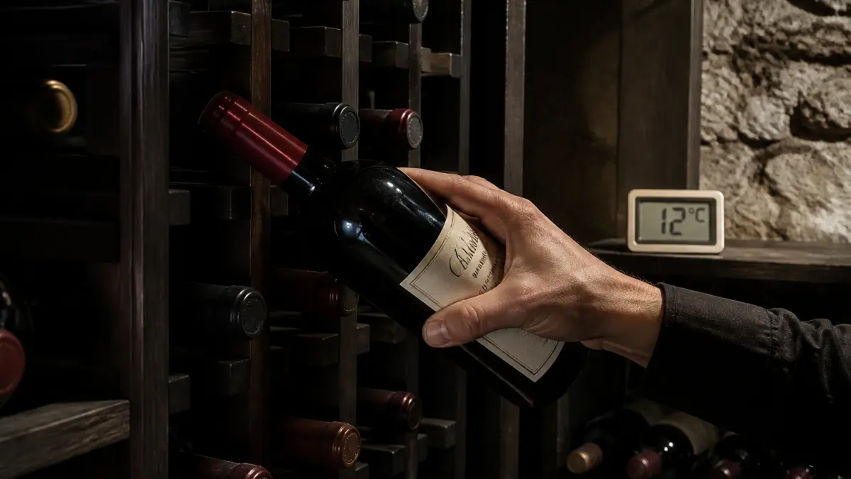 Température idéale pour conserver les arômes du vin rouge