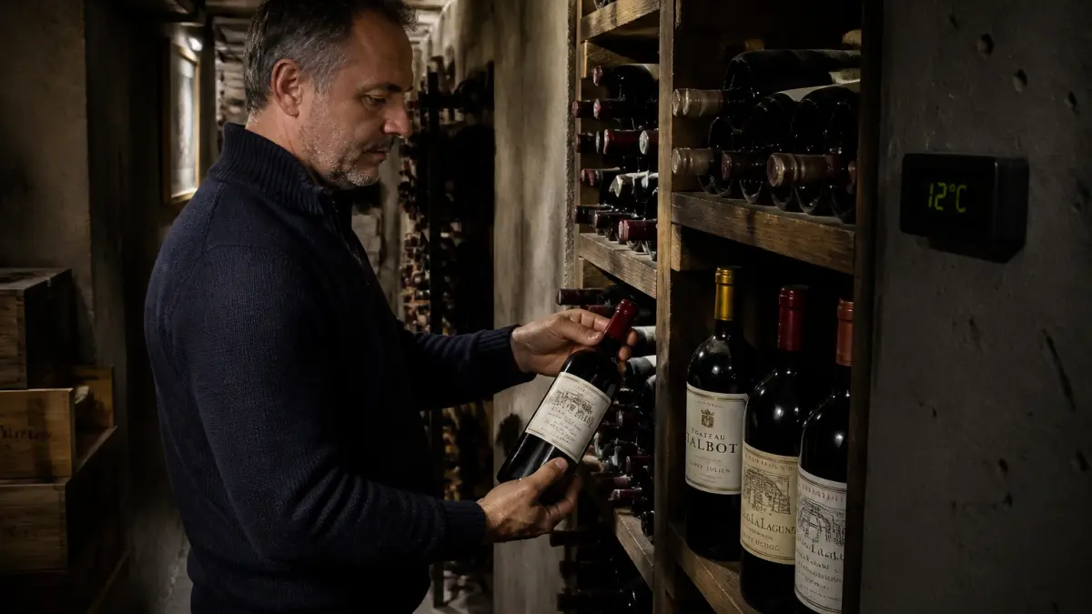 Température idéale pour conserver les arômes du vin rouge
