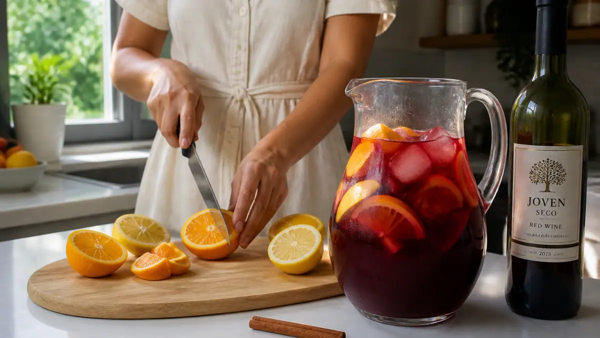 Sangria réussie : le choix du vin fait toute la différence