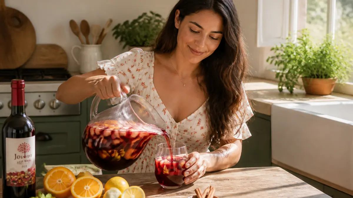 Sangria réussie : le choix du vin fait toute la différence