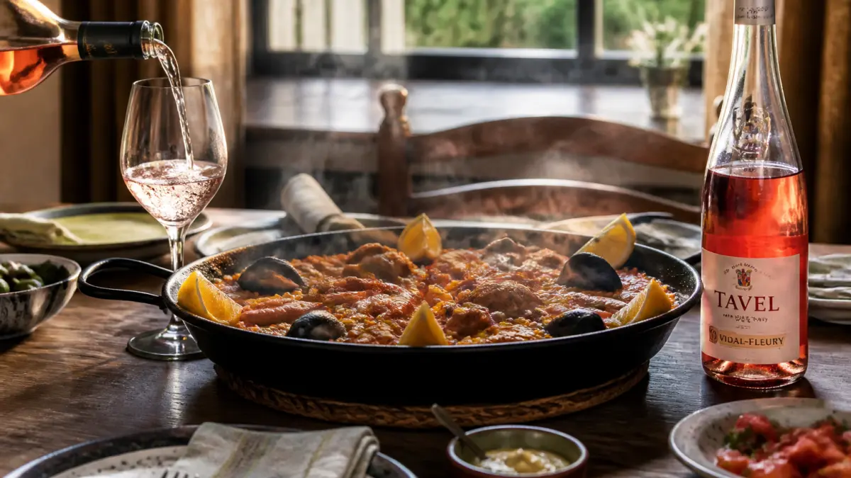 Paella : le vin qui change tout (et ce n'est pas celui qu'on croit)