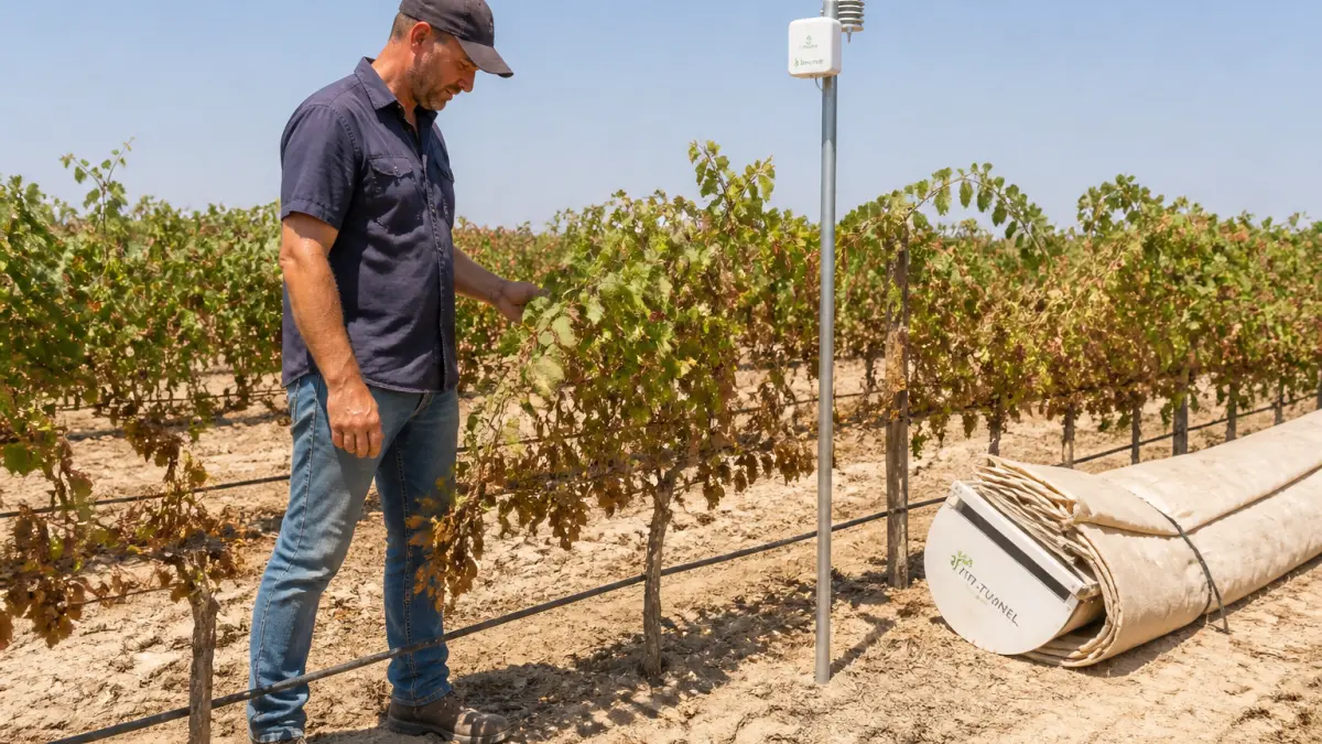 Face aux canicules, la technologie peut-elle sauver la vigne ?