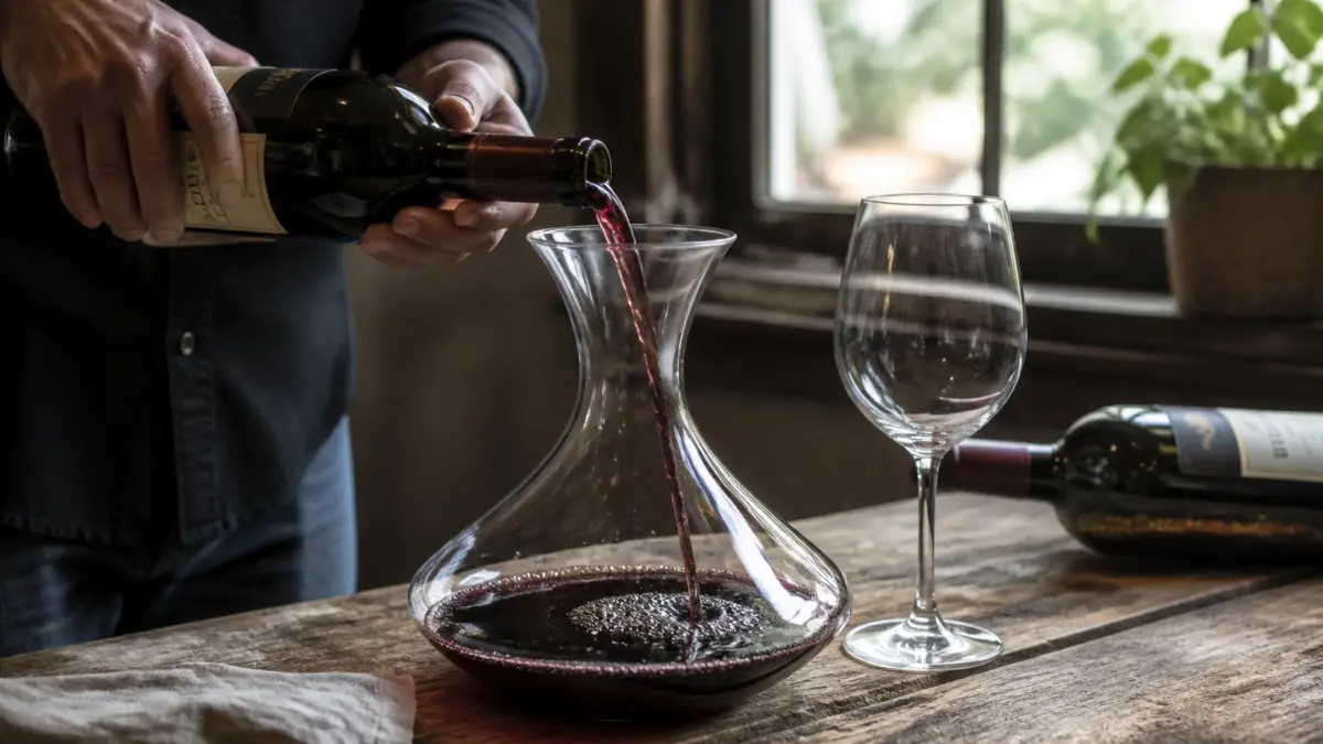 Faut-il carafer ou décanter un vin ?