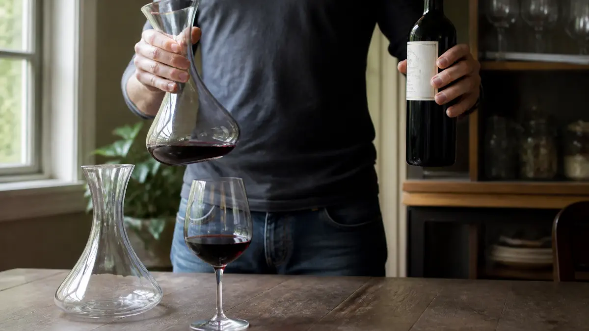 Faut-il carafer ou décanter un vin ?