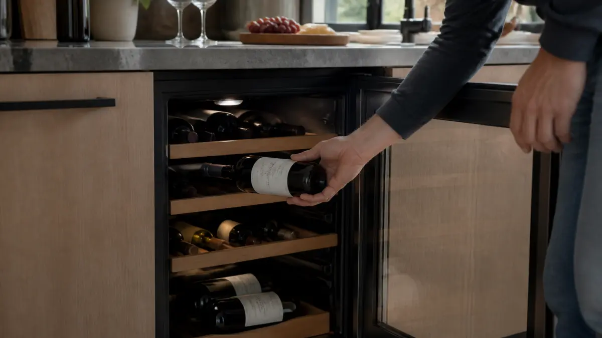 Que choisir entre une armoire à vins de vieillissement et une cave de service ?