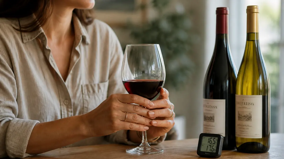 Quelle température de service pour les vins ?