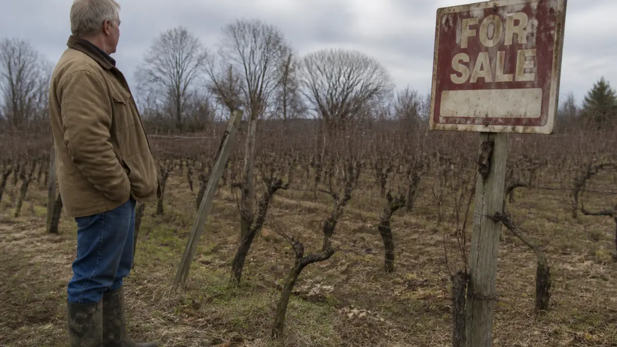 Le foncier viticole se polarise sous l'effet de la crise
