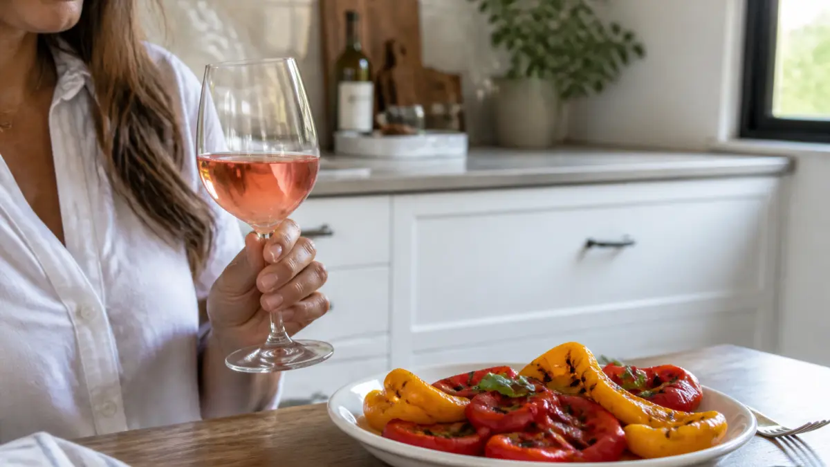 Quels vins boire avec des poivrons ?
