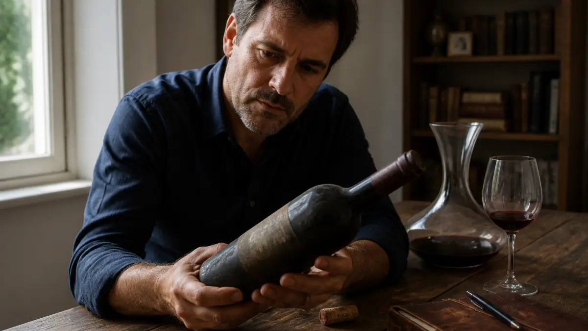 Comment servir et déguster un vin ancien
