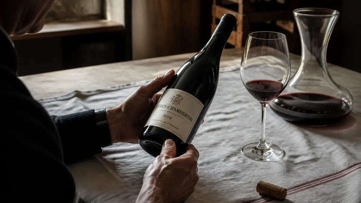 Comment servir et déguster un vin ancien