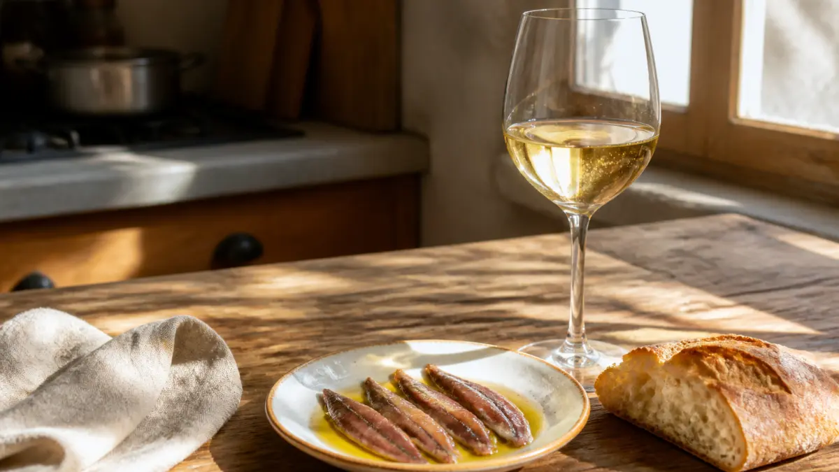 Quels vins servir avec les anchois ?