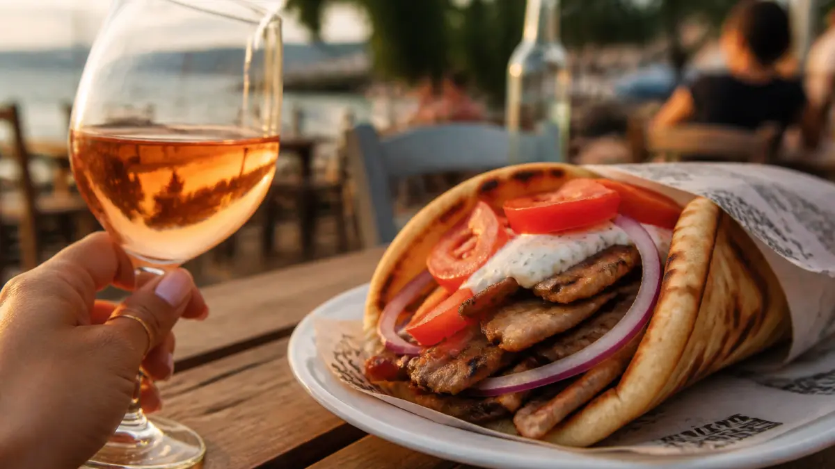 Quel vin boire avec un gyros