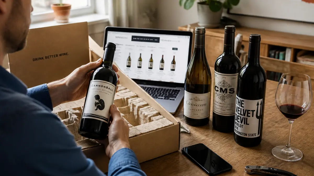 Foire aux vins sur Internet : avantages, pièges et critères de choix