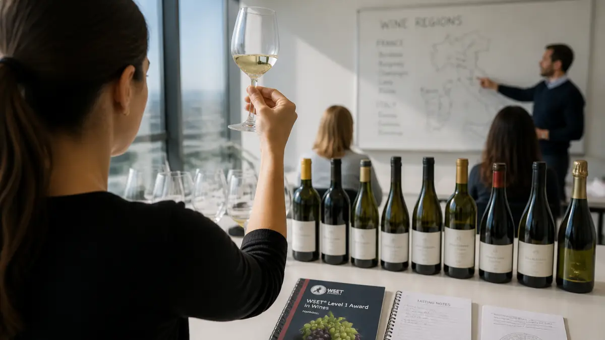 WSET niveau 1 : programme, prix et intérêt pour débuter