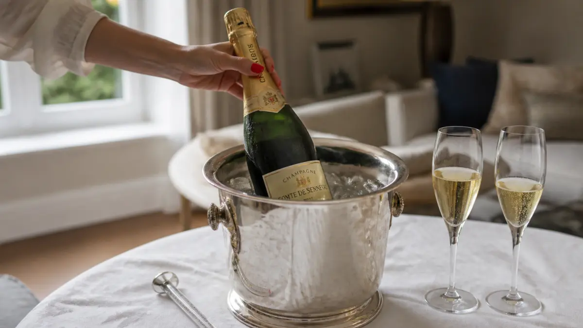 À quelle température servir le champagne ? Repères simples et erreurs courantes