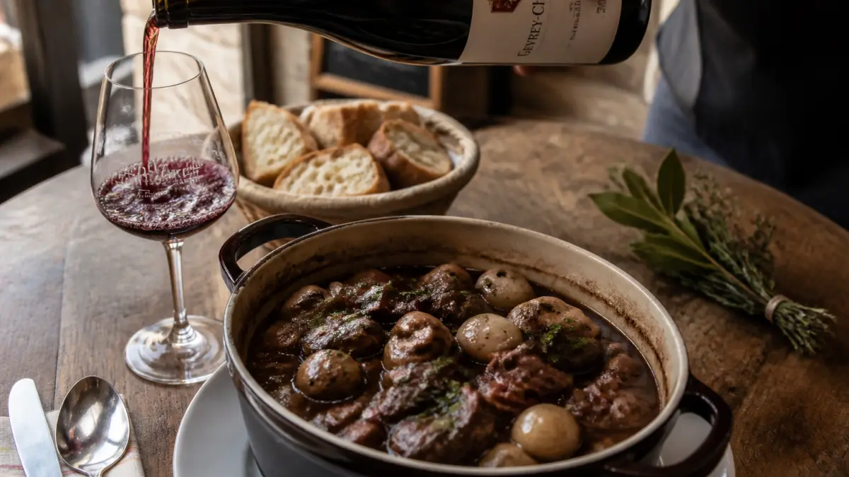 Quel vin avec un bœuf bourguignon ? Les appellations qui tiennent la route