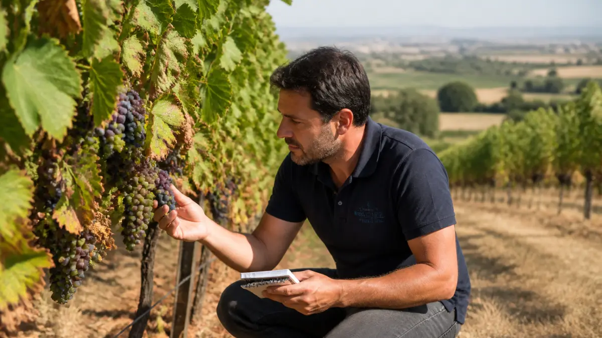 Réchauffement climatique et vigne : cépages, dates de vendanges et régions touchées