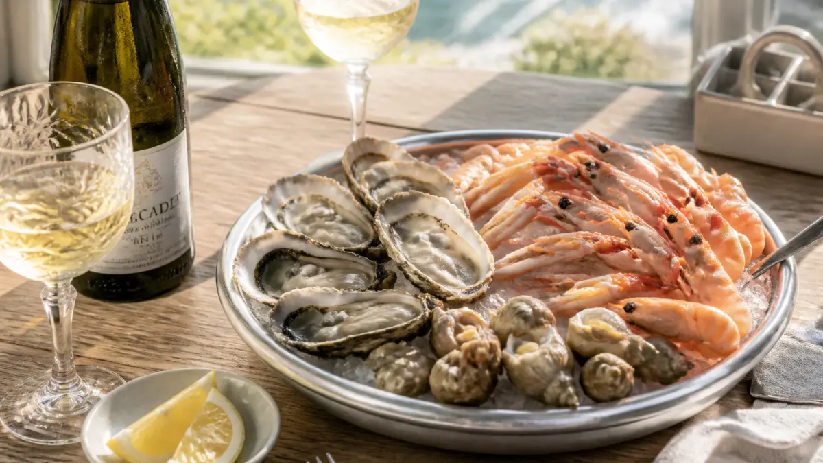 Quel vin avec des fruits de mer ? Blancs secs, bulles et pièges classiques
