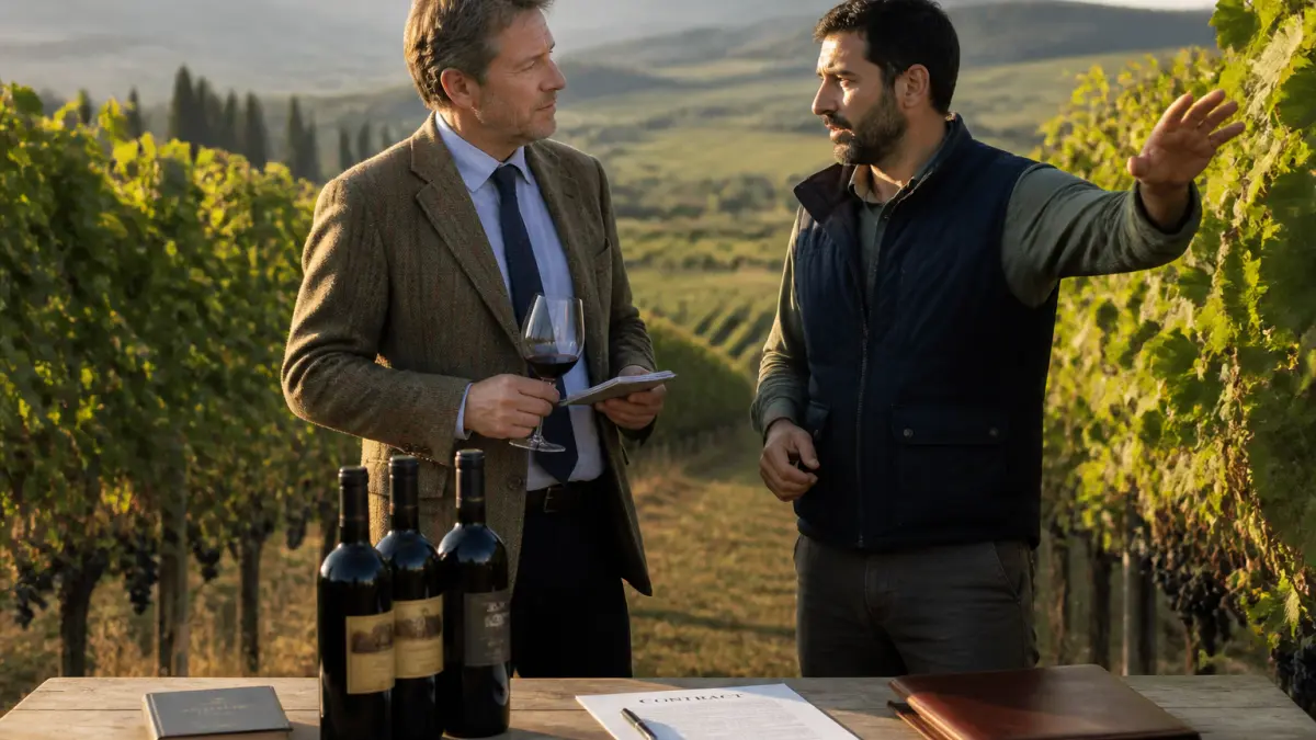 Courtier en vin : rôle, statut et place dans la filière