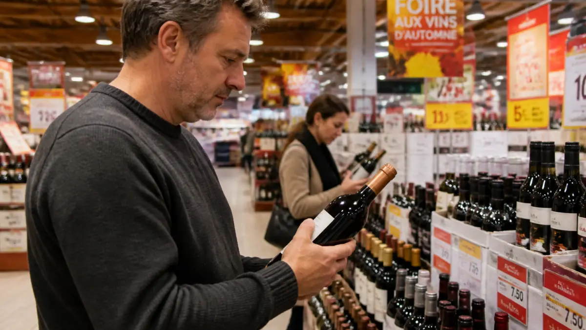 Foire aux vins en supermarché : comment repérer les bonnes bouteilles ?