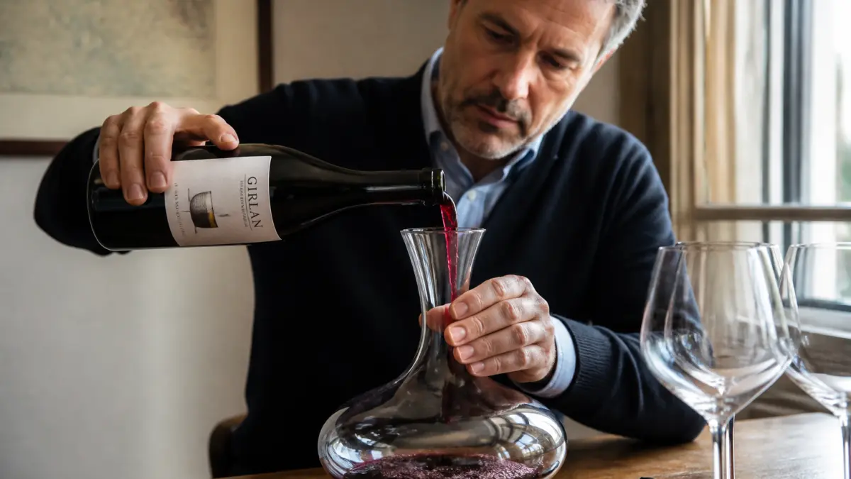 Carafer un vin : quand le faire et combien de temps ?