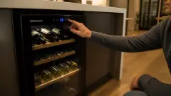 Cave à vin électrique : réglez la bonne température en 3 clics