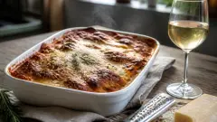 Lasagnes : le duo gagnant vin et béchamel