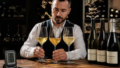 Quelle température pour le vin blanc ? Sec, doux, effervescent