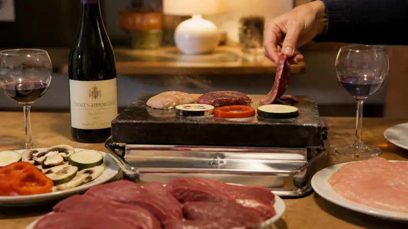 Pierrade : 5 vins qui subliment vos grillades maison