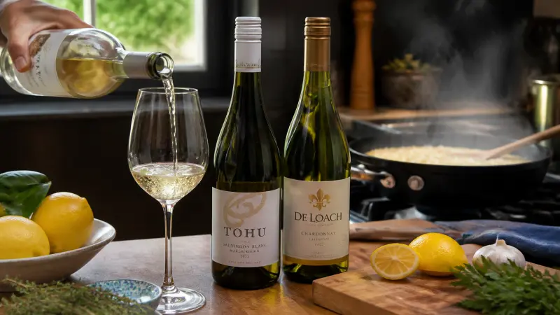 Cuisiner au vin blanc : les 3 bouteilles à toujours avoir