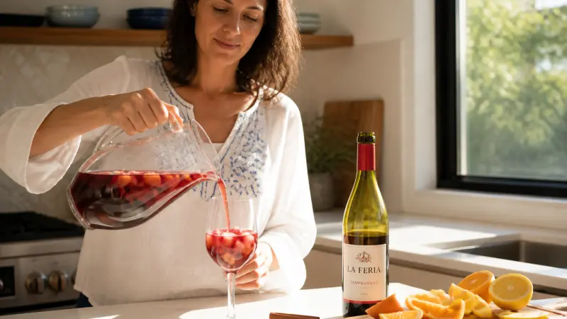 Sangria réussie : le choix du vin fait toute la différence