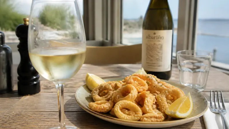 Quel vin boire avec du calamar ?