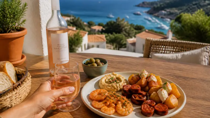 Apéritif d'été : quels vins pour accompagner tapas et mezze ?