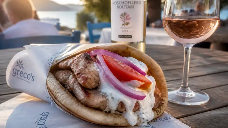 Quel vin boire avec un gyros